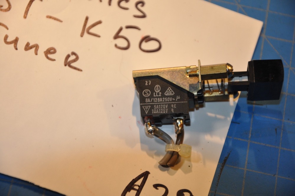 Technics ST-K50 Tuner Replacement Parts Power Switch