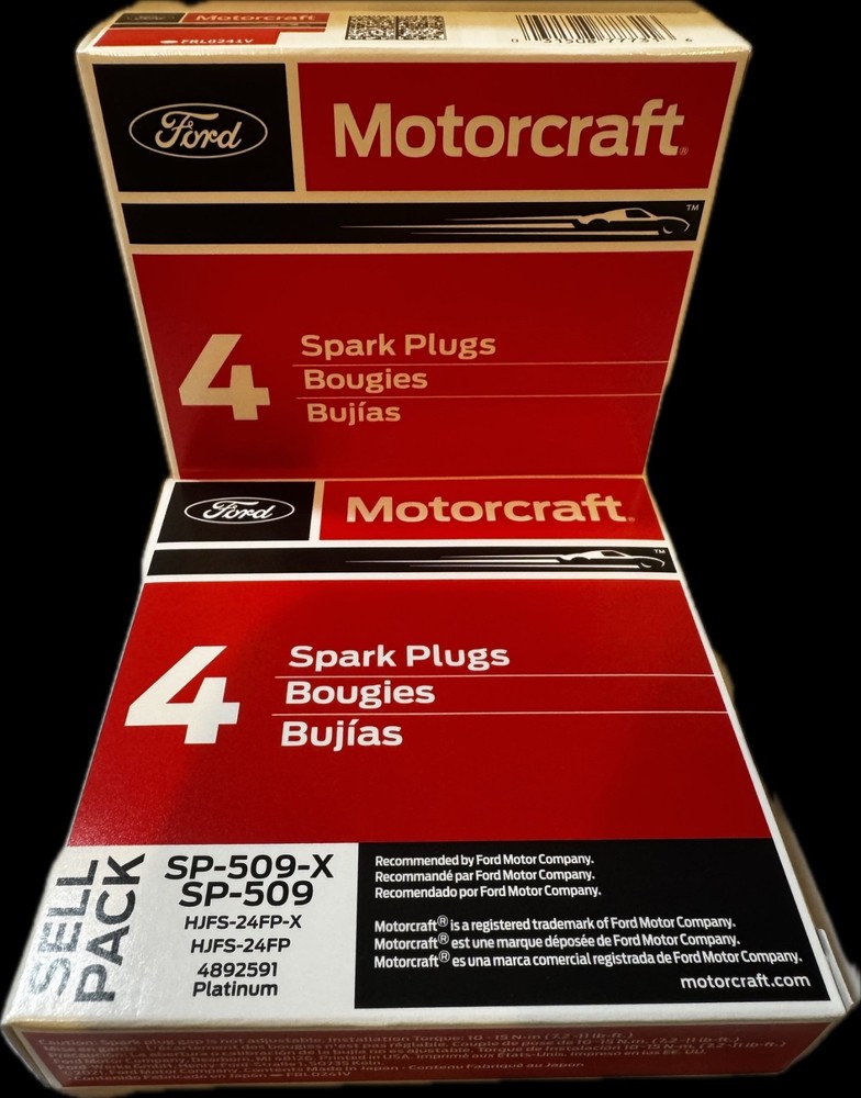 Spark Plug Motorcraft SP-509-X (8) pack