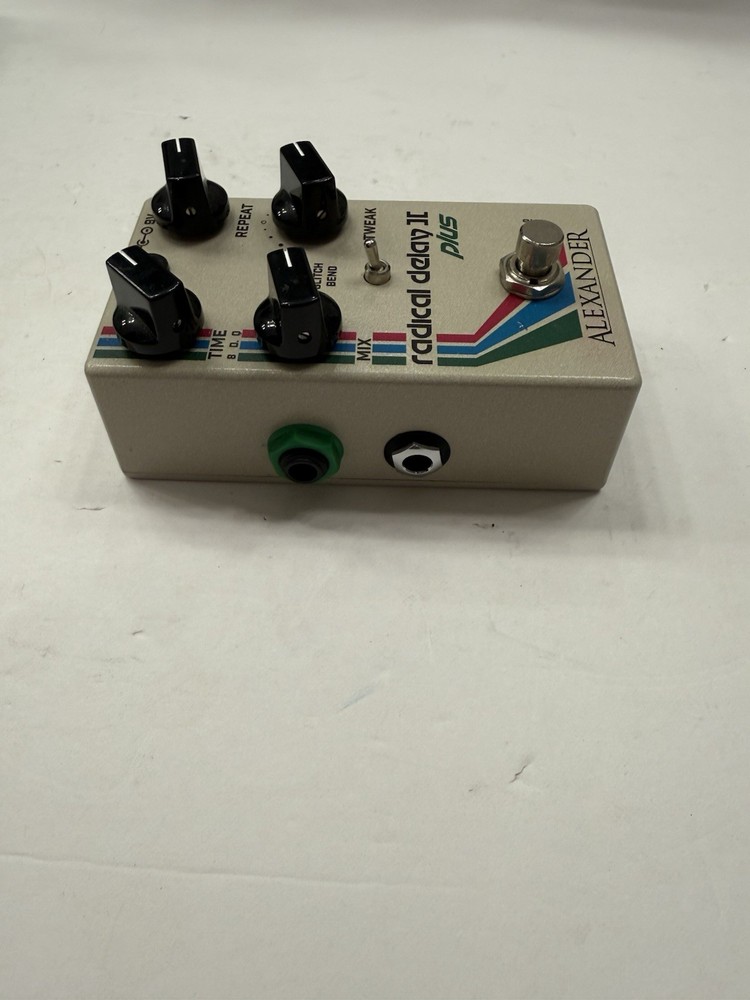Alexander Pedals Radical Delay II Plus Digital Echo Guitar Effect Pedal