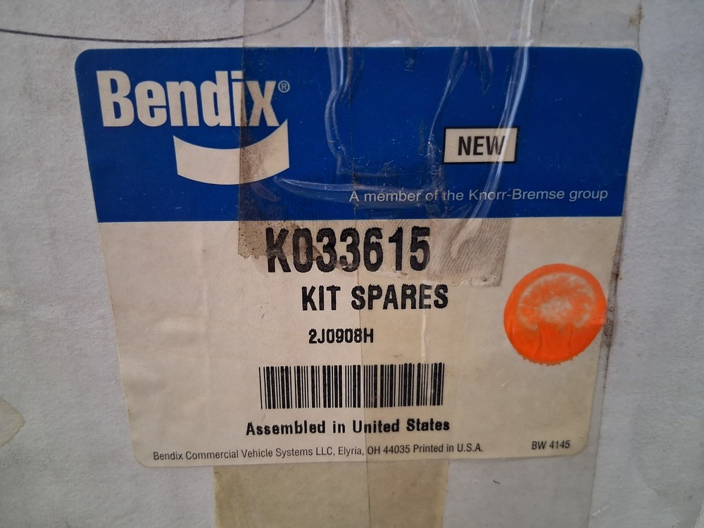 BENDIX DASH BRAKE VALVE 5018673 K033615