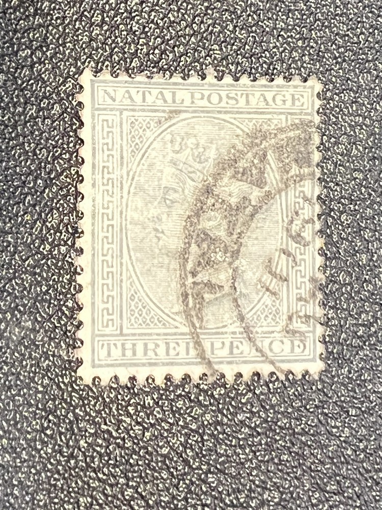 Natal stamp 69 used