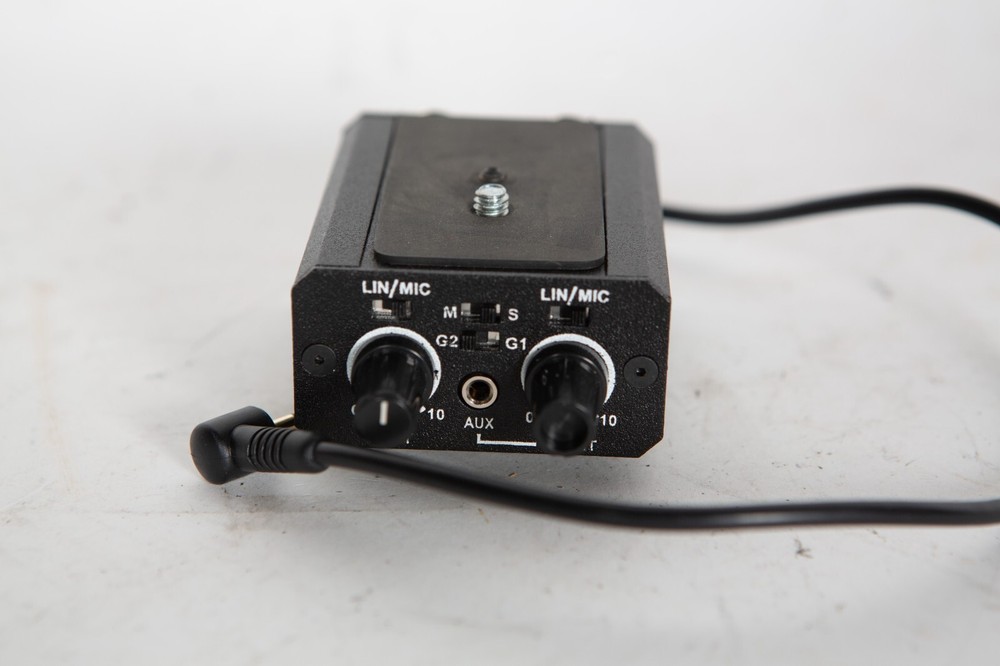 Beachtek DXA-2S - Dual XLR Universal Microphone Adapter for Camcorders
