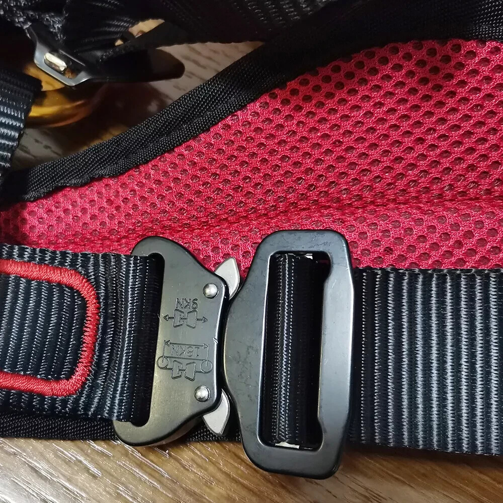 Arborist Climbing Harness, Half Body Fall Arrest Safety Saddle for Tree Work