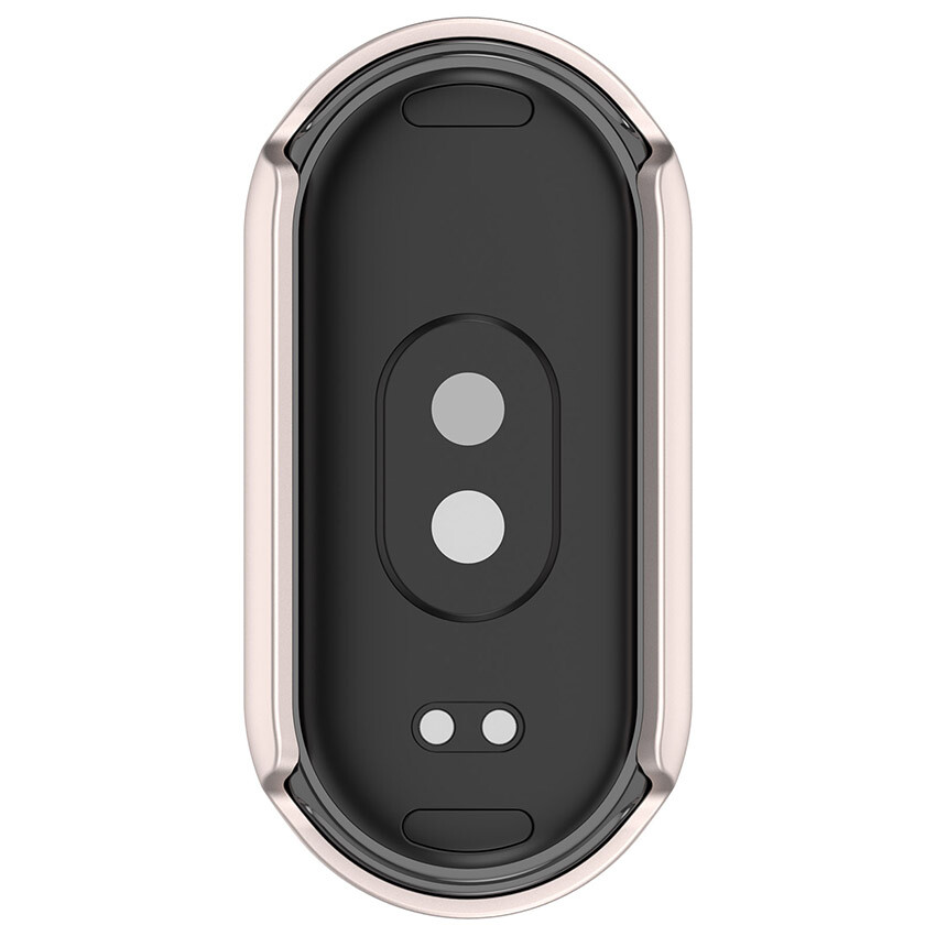 For MI Band 9 NFC Protective Case PC Half-Wrap Watch Case Hollowed Cover Shell