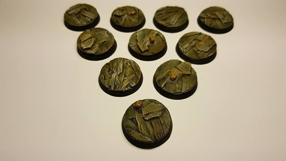32MM RESIN BASES TERRAIN SCENERY ERODED EARTH
