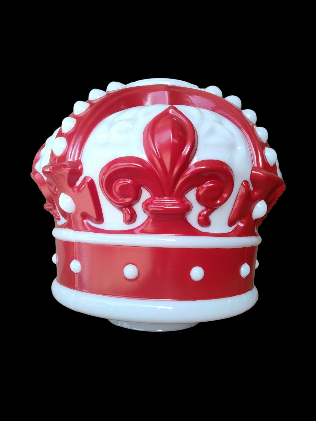 Red Crown Gas Pump Globe / Red Crown Globes / Petroliana Petro Standard Globes