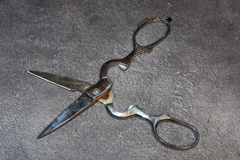 Marks 201C Multiple Purpose Kitchen Shears, Scissors made in Italy,Vintage