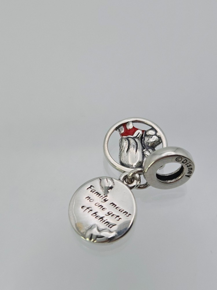 Authentic Pandora Silver lilo stitch Charm