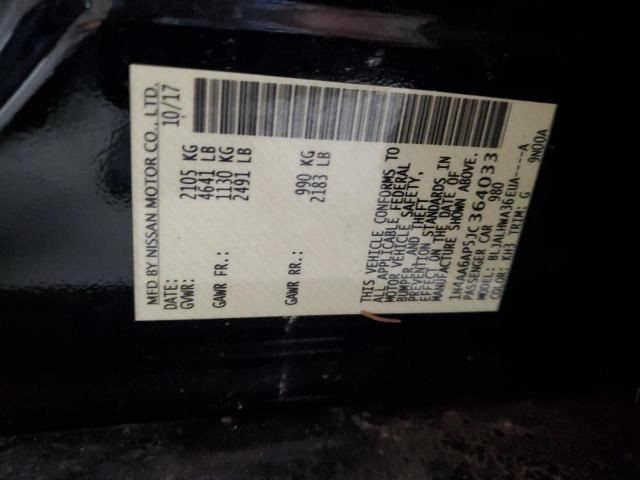 Nissan Maxima Sensor 2018 2017 2016