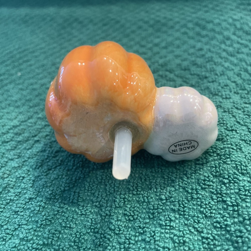 Nora Fleming Double Pumpkin Mini Retired