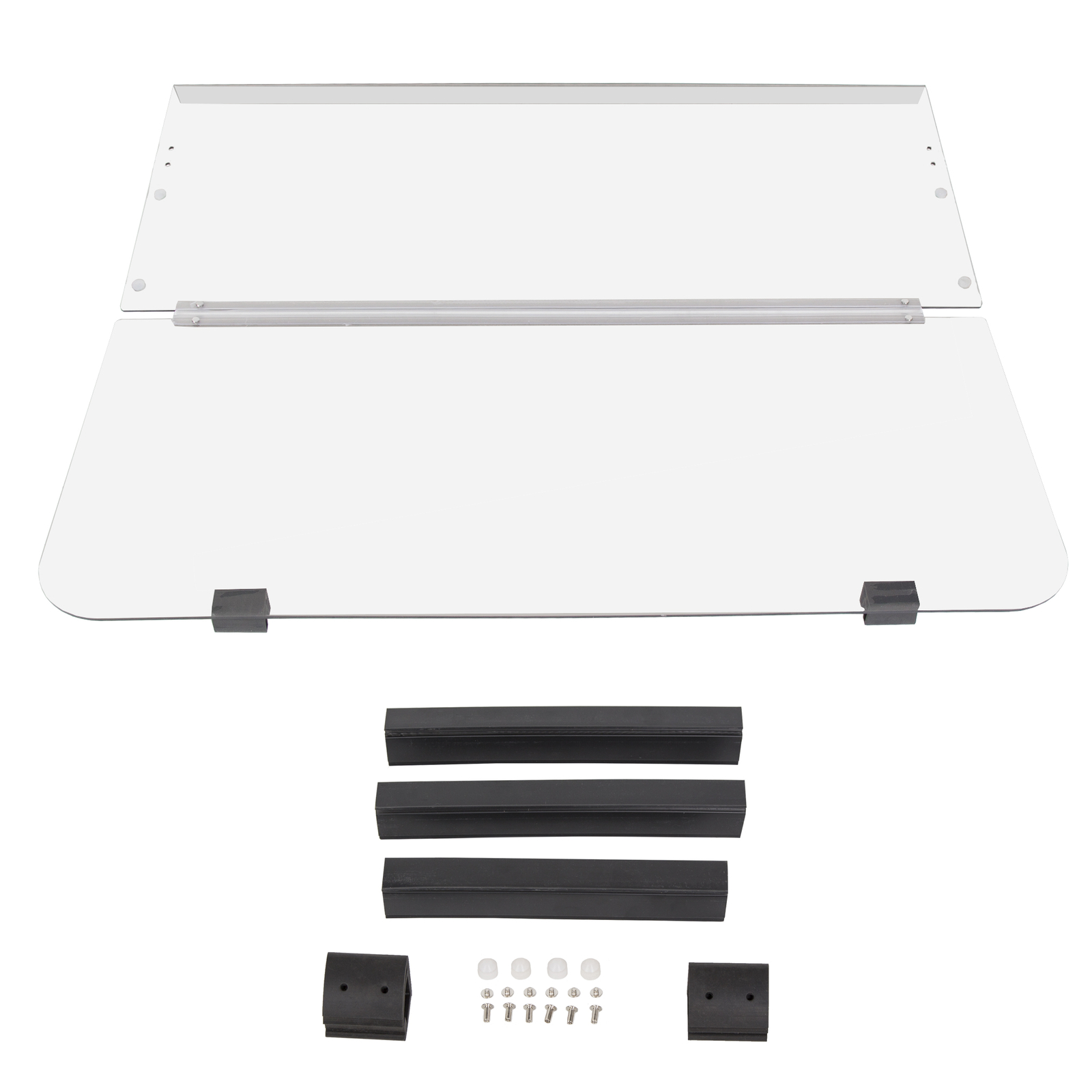 Clear PC Folding Windshield Windscreen Golf Cart Part For Yamaha G14 G16 G19