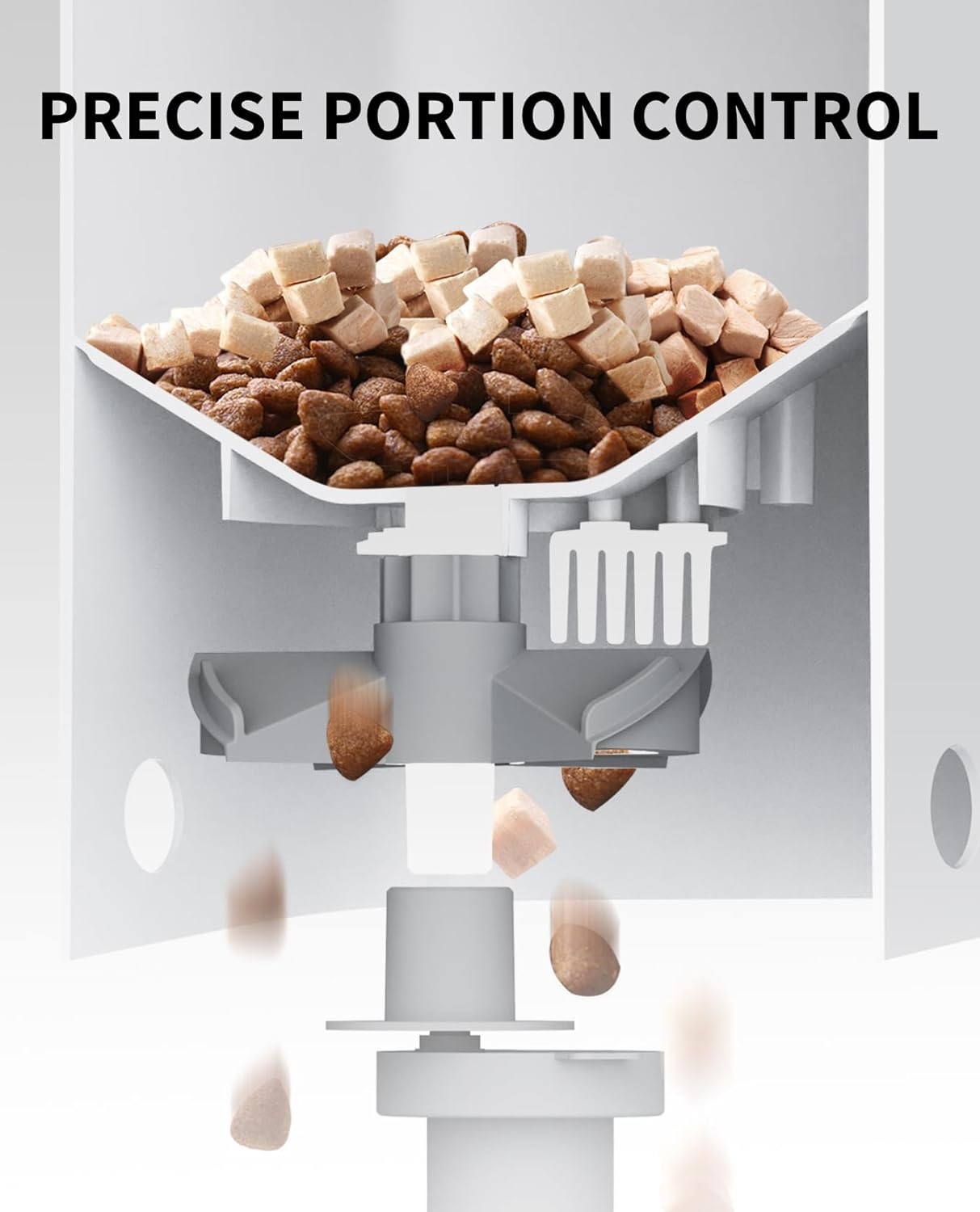 PETKIT 3L Automatic Cat Feederwith Camera, 2.4G WiFi Pet Feeder for Cat & Dog