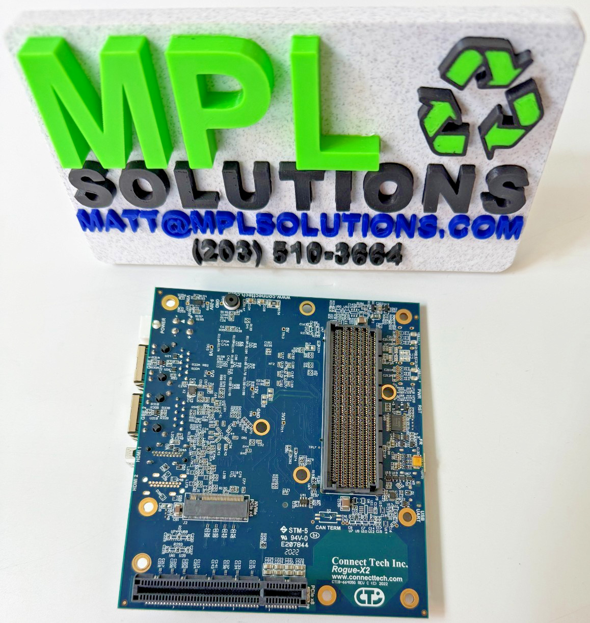 Connect Tech X2 AGX Rogue CTO Carrier Board NVIDIA Jetson AGX Xavier PCI-E NEW