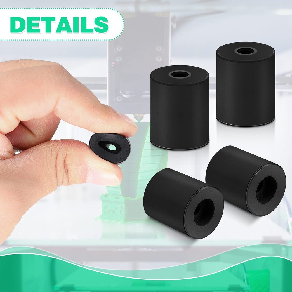 3D Printer Heat Bed Leveling Silicone Columns Solid Mounts For Ender 3 CR10 8Pcs