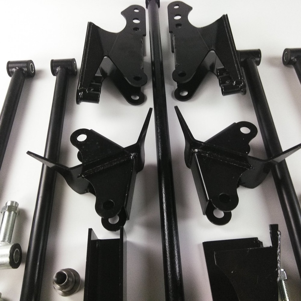 Heavy Duty HD Parallel Full Size Universal 4 Link Kit w/ Shock Hardware