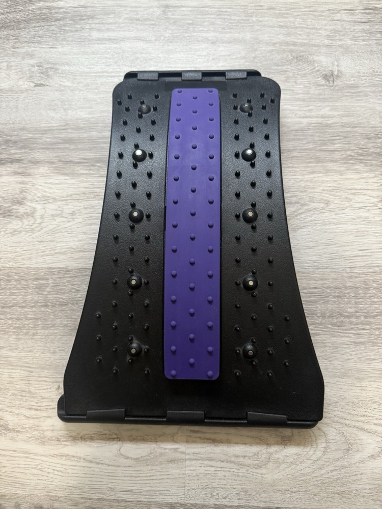 Back Stretcher Popper Spine Upper Lower Back Pain Relief Cracker Device Lumbar