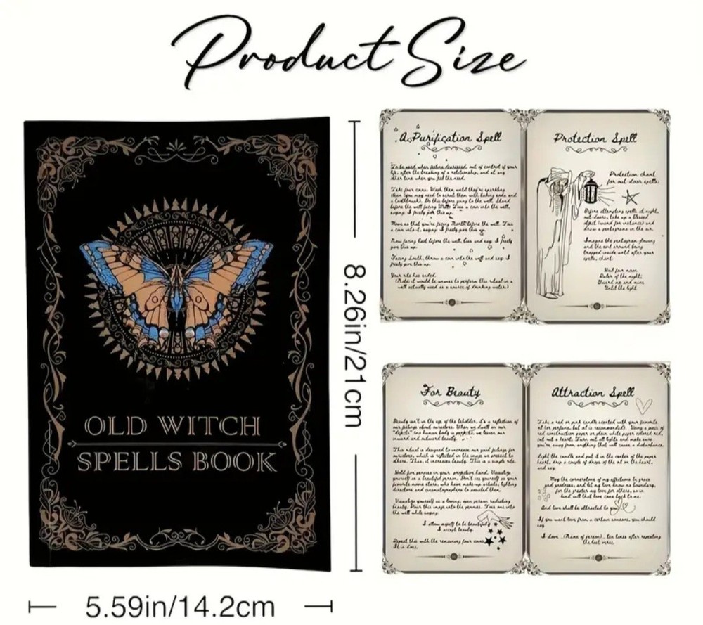 Old Witch Spells Book SC Sealed