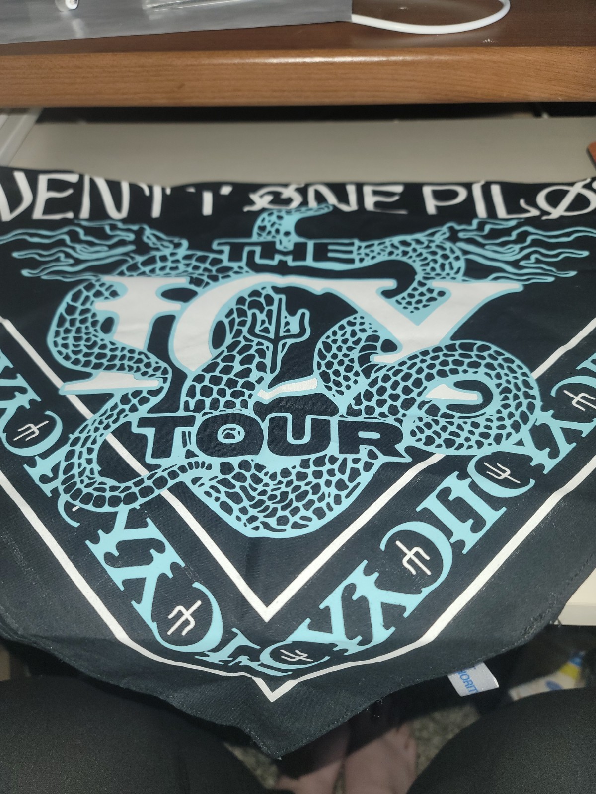 Twenty One Pilots Icy Tour Bandana Scarf Concert Merch ICY TOUR