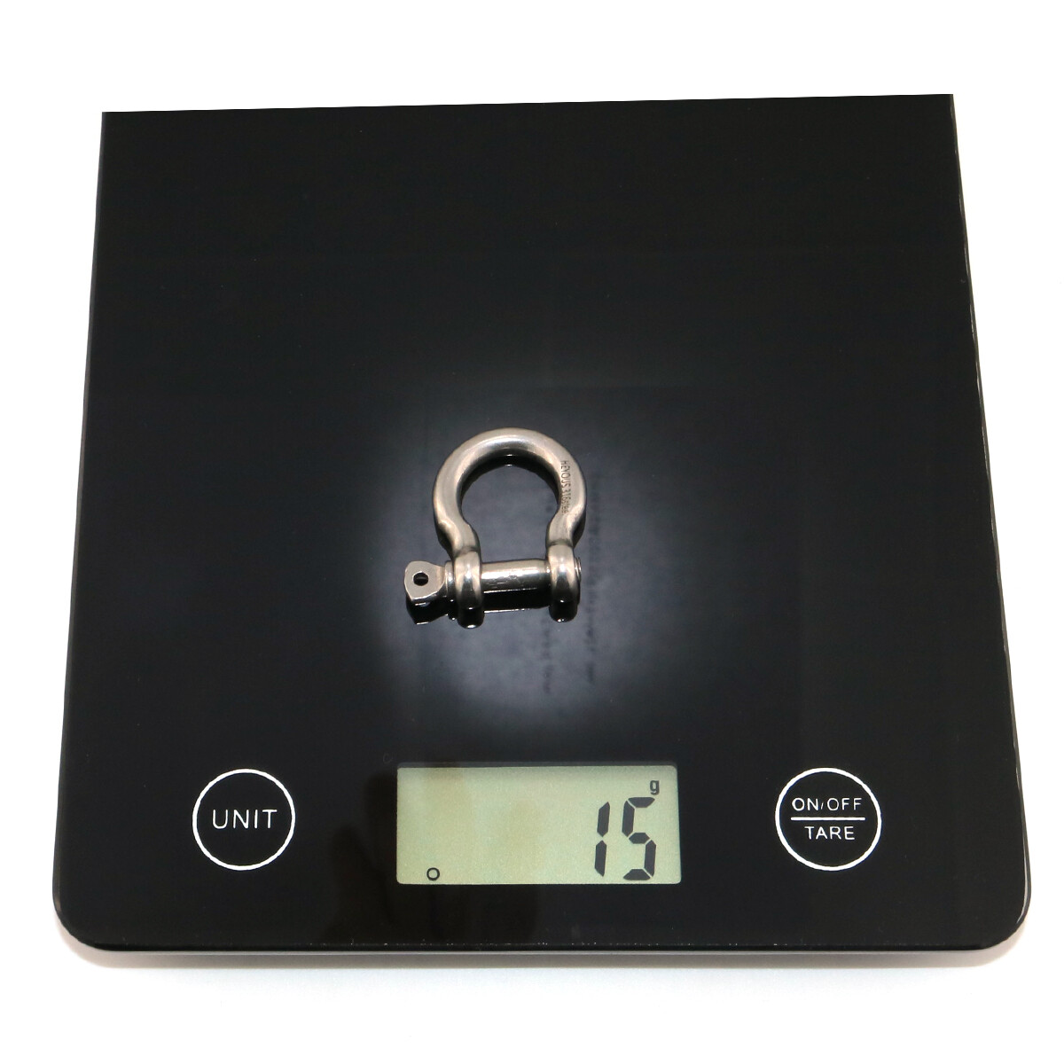 10 Pack 1/5" Stainless Steel Mini Shackle D Rings, New