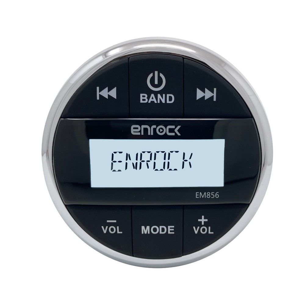 Enrock EM856 Bluetooth USB Receiver, Marine Antenna, Auxiliary Interface Mount