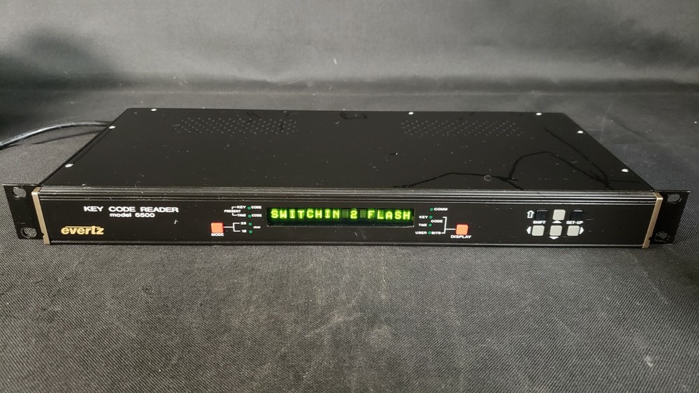 Evertz Key Code Reader Model 5500 - TESTED