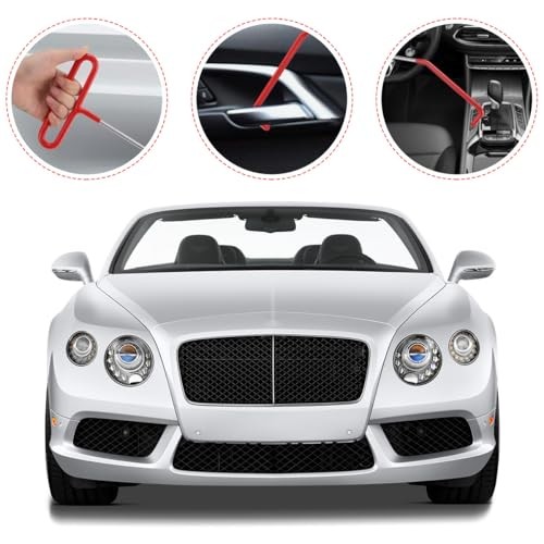 Car Long Reach Tool, 67" Multi-Function Automotive Emergency Tool, Red