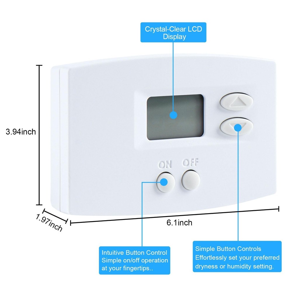 Model 76 Digital Dehumidifier Control | Fits 1800 & E-Series