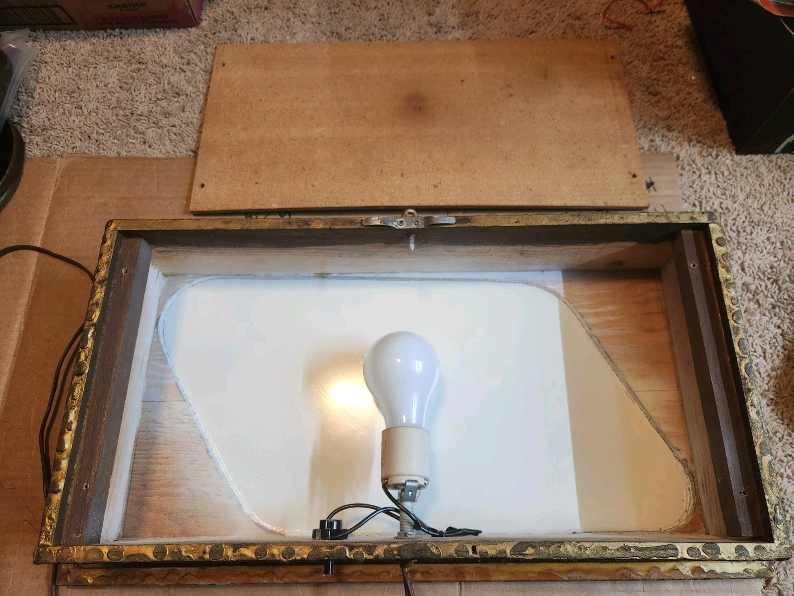 Vintage Coca-Cola Light Up Sign Original Store Display Used