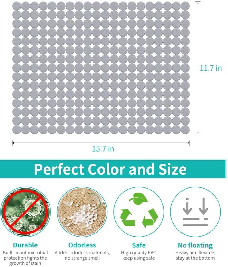 2-Pack Kitchen Sink Mat: PVC Eco-Friendly Adjustable Sink Protector | Sink Liner