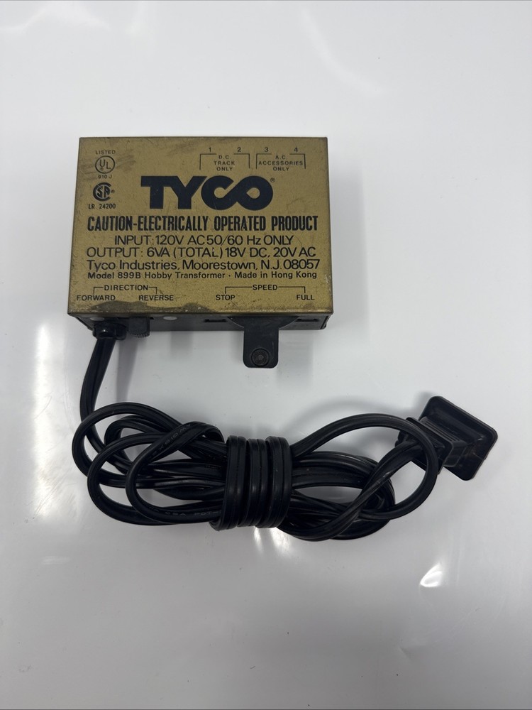 TYCO Train Transformer # 899B Power Source Track Tested