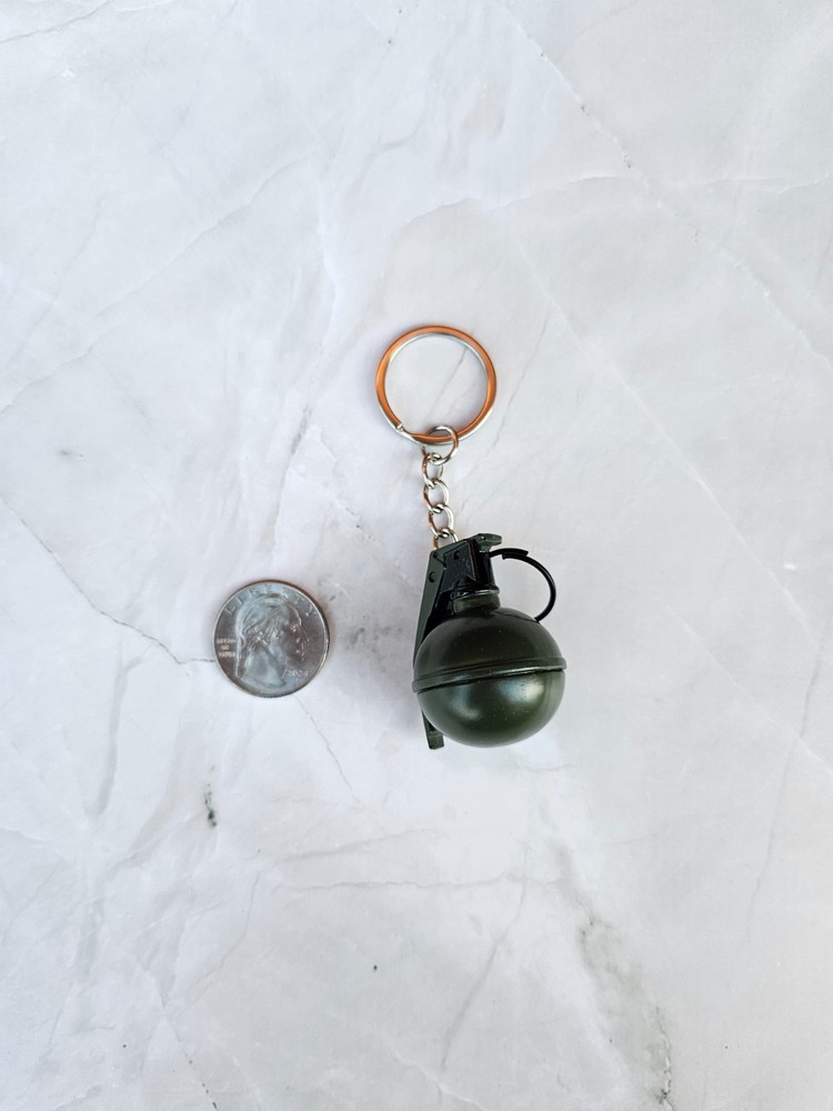 Keyring Weapon Replica Keychain Mini Fragmentation Grenade Personal Gift | Frag