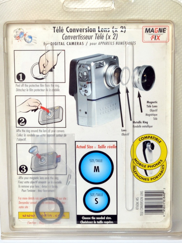 COKIN TELE CONVERSION LENS (X2) R760AC-MS