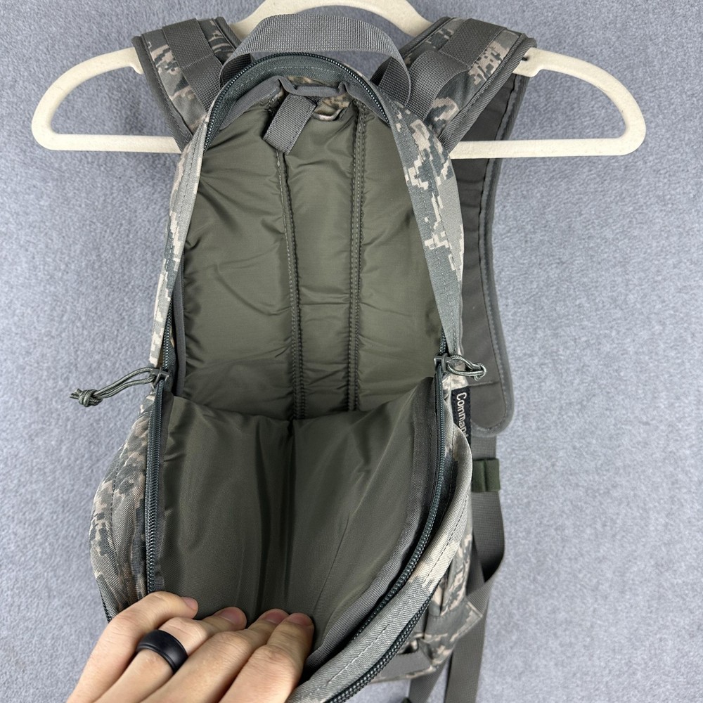 SOURCE Commander Tactical Hydration Pack ACU Gray Camo Nylon One Size MOLLE