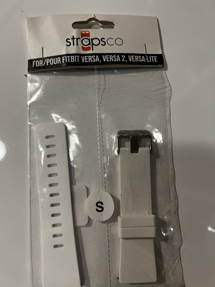 White fitbit versa, Versa 2, Versa Lite Compatible strap New