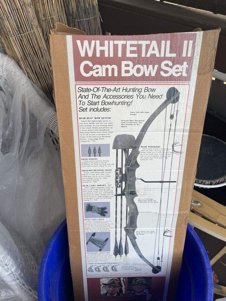 Bear Archery. Items. As Shown. See Pictures.