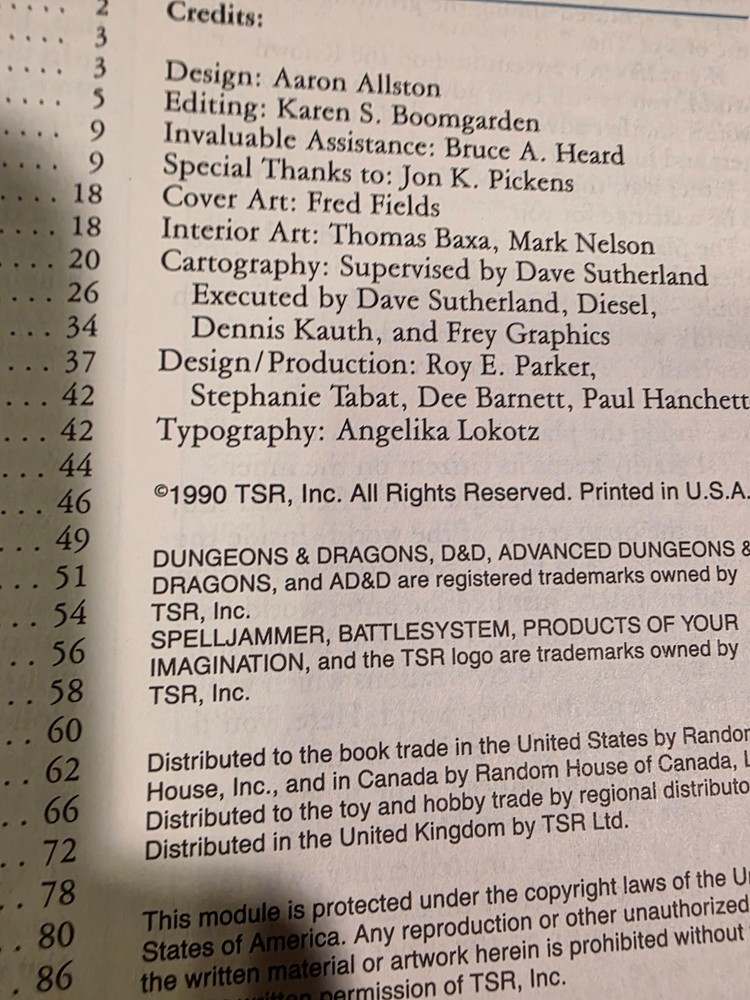 Hollow World: Sourcebook 1990 ☆ TSR ☆ D&D ☆ Authentic ☆