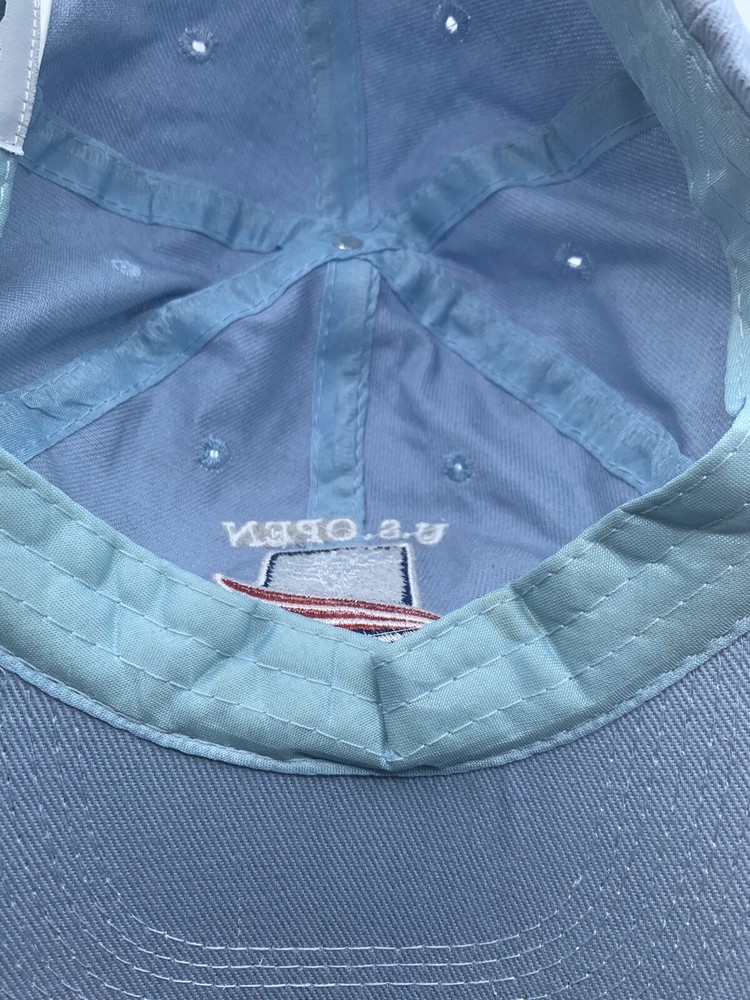 US Open Golf Pebble Beach 2019 Blue Adjustable Strapback Hat Cap USGA Member