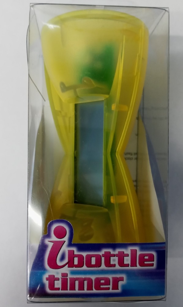 iBottle SB1101 Digital Sand Hourglass Timer & Clock 1 Sec-99 Min (1pc)