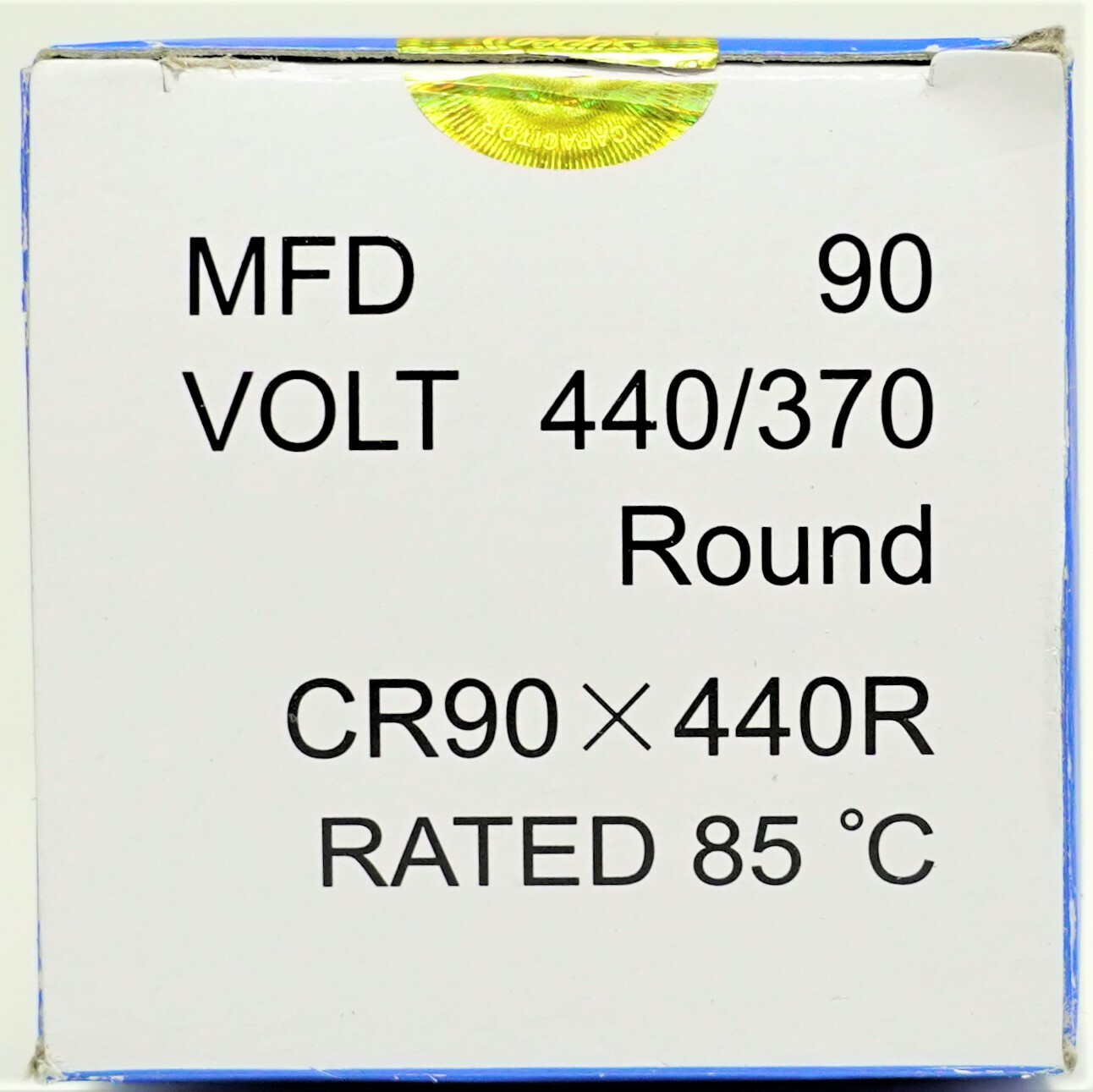 Supco CR90X440R HVAC Motor Round Run Capacitor 90 MFD 440 Volts