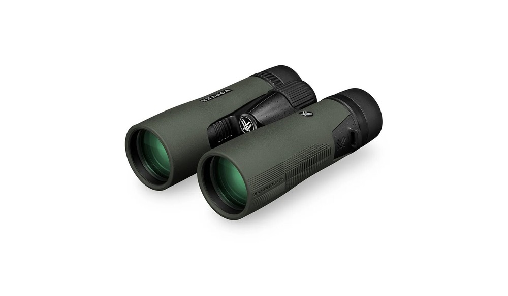 Vortex Optics Diamondback HD 8x42 Binocular with Free Camo Forest Hat Bundle