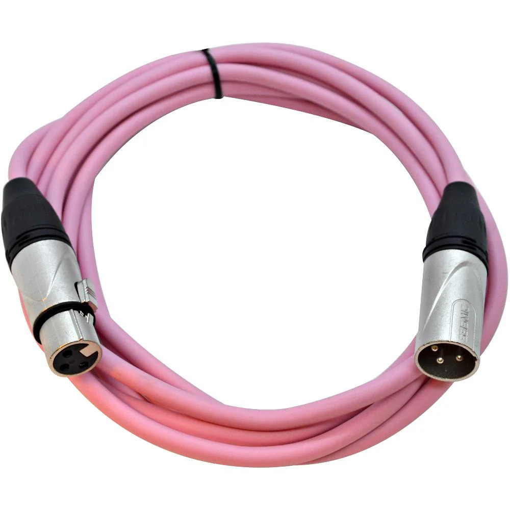 SAXLX Pink 10ft XLR Patch Cable