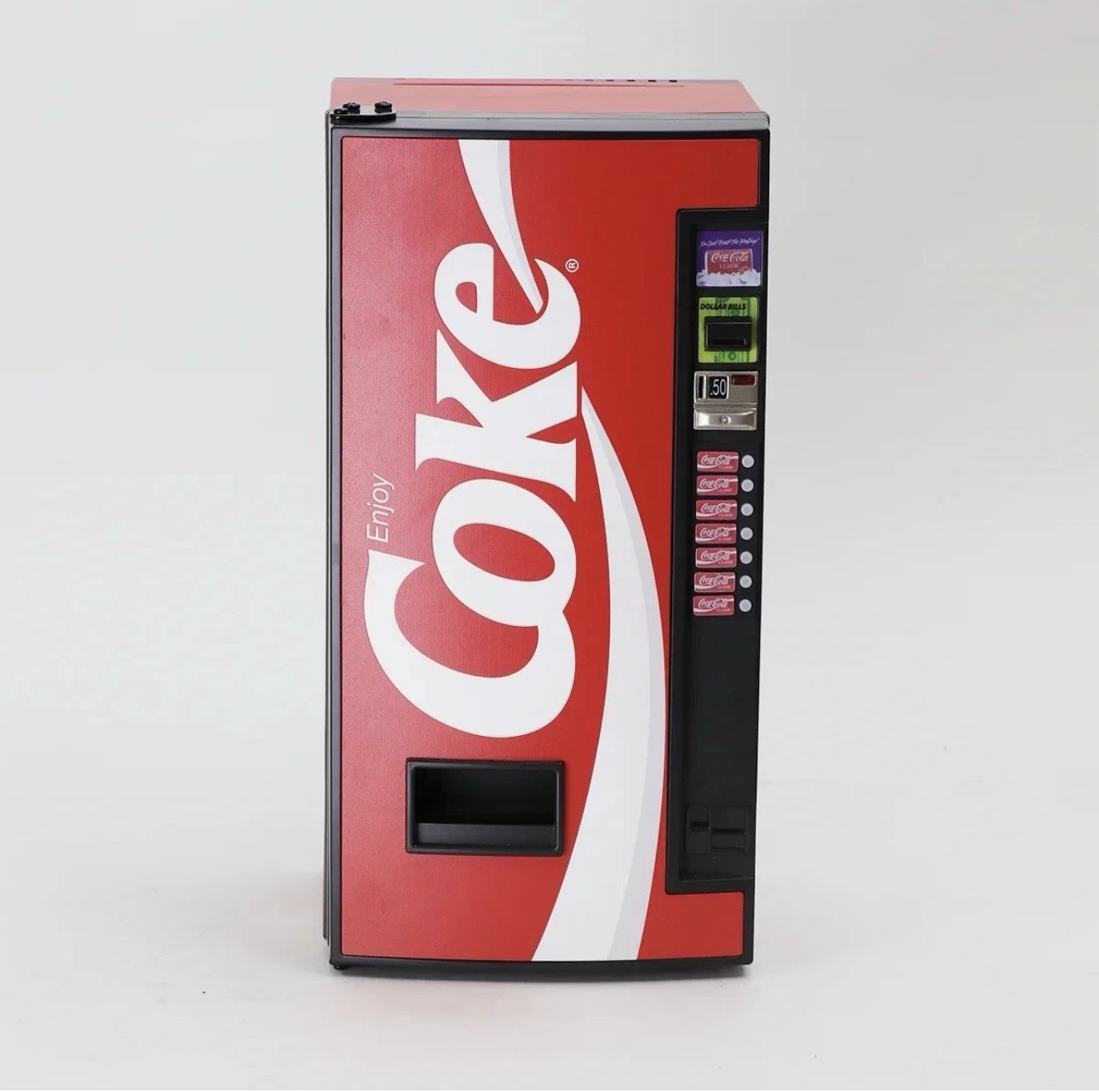NEW WAVE TOYS COCA-COLA CLASSIC REPLICA ARCADE VENDING MACHINE 1/6 Scale *RARE*
