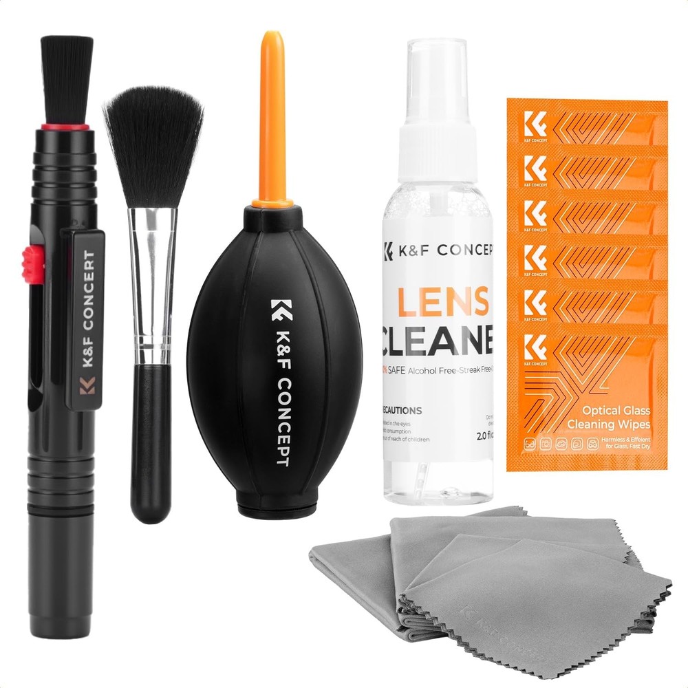 DSLR Lens & Sensor Cleaning Kit 15-Piece