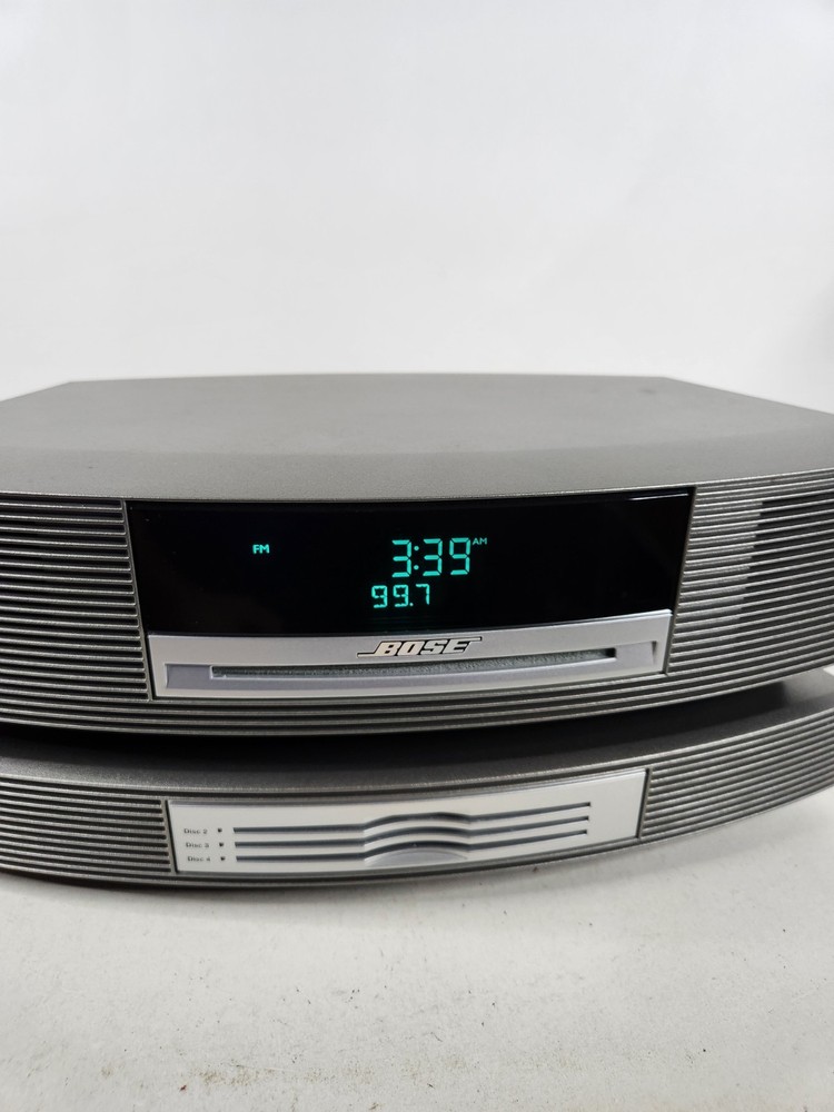 Bose Wave Music System CD Player Model With Multi CD Changer Remote Tested
