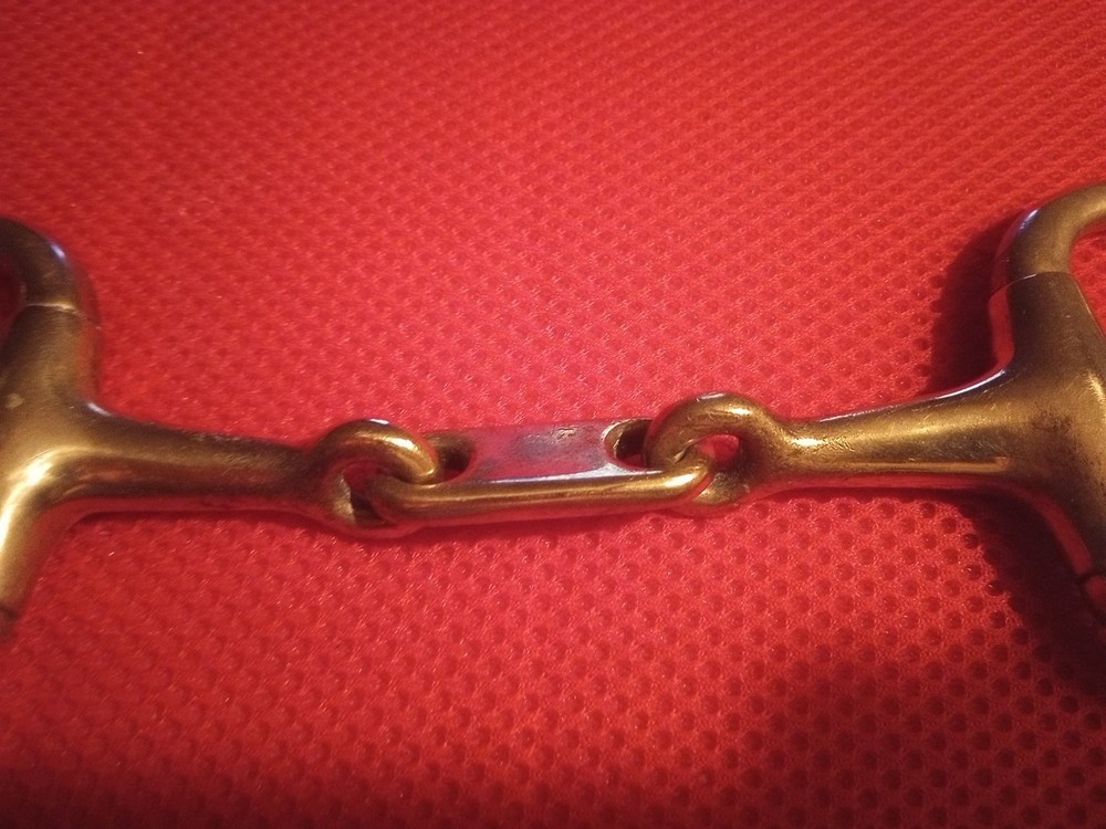 5 1/4"D-ring Double Joint Bit Horse Equine