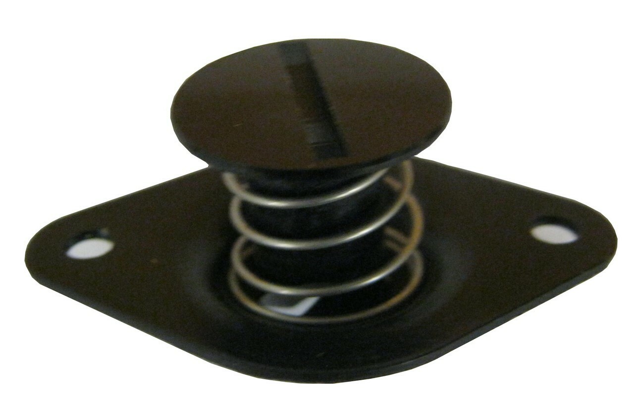 Self Ejecting Dzus Button 7/16 black SLOTTED Head .550 5pk Fasteners QuarterTurn