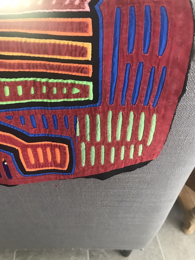 Mola Folk Art ~ Hand Sewn ~ Eagle