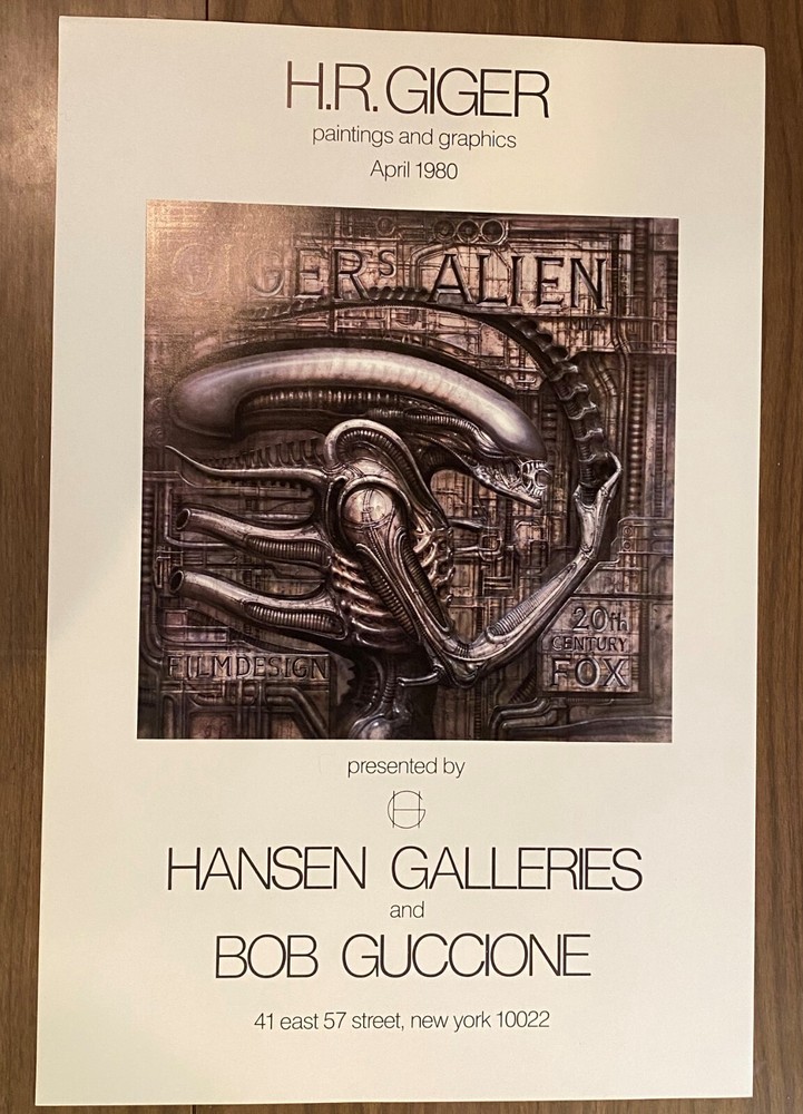 Giger's Alien Exhibition 1980 Hansen 