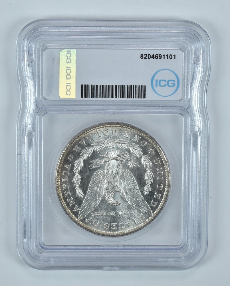 1881-S Morgan Silver Dollar MS64 ICG