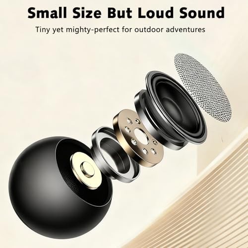 Portable Mini Bluetooth Speaker, Small Wireless Speaker Bluetooth 5.3 with